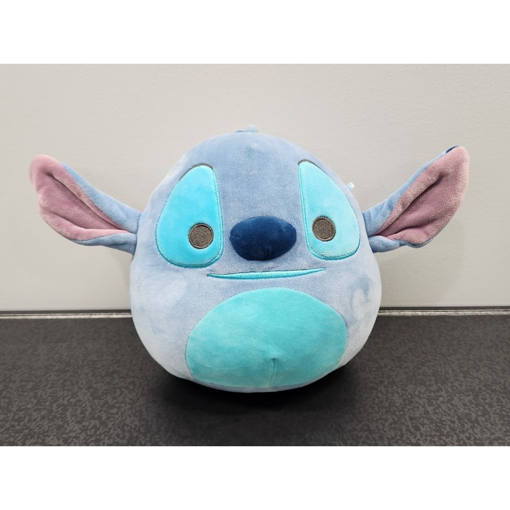 Squishmallows‎ Disney Stitch 8" Kellytoy Plush Medium Size ~ Excellent